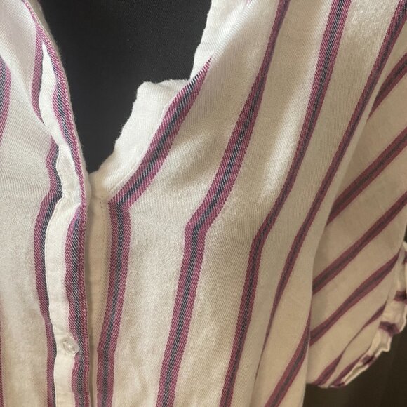 271. Gloria Vanderbilt, Womens Button Down Top, Size XL, EUC - Picture 2 of 5